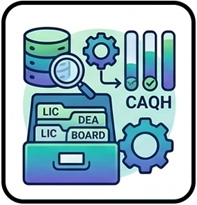 Contracting and credentialing icon